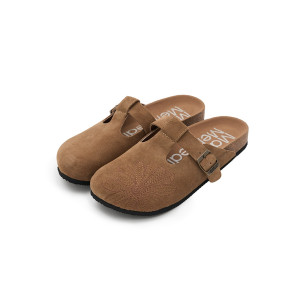 CLASSIQUE T-STRAP SUEDE MULE